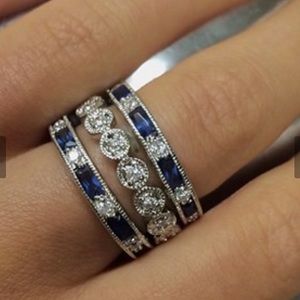 Susan B designs stackable ring trio